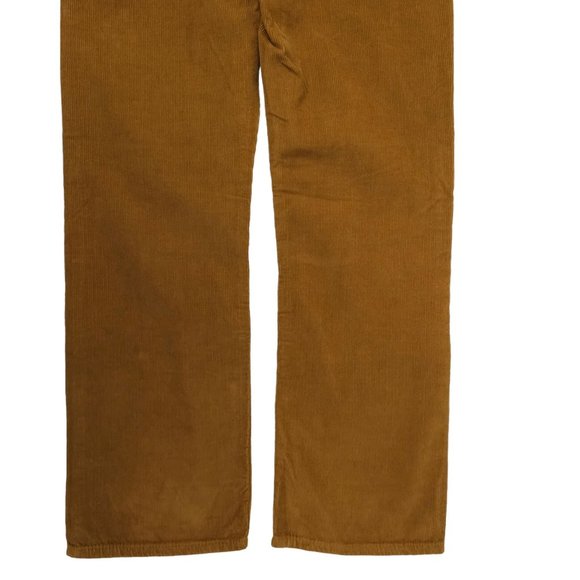 American Eagle Corduroy Pants Mens 26 x 26.5 Original Straight Leg Brown AE NEW - Picture 13 of 13